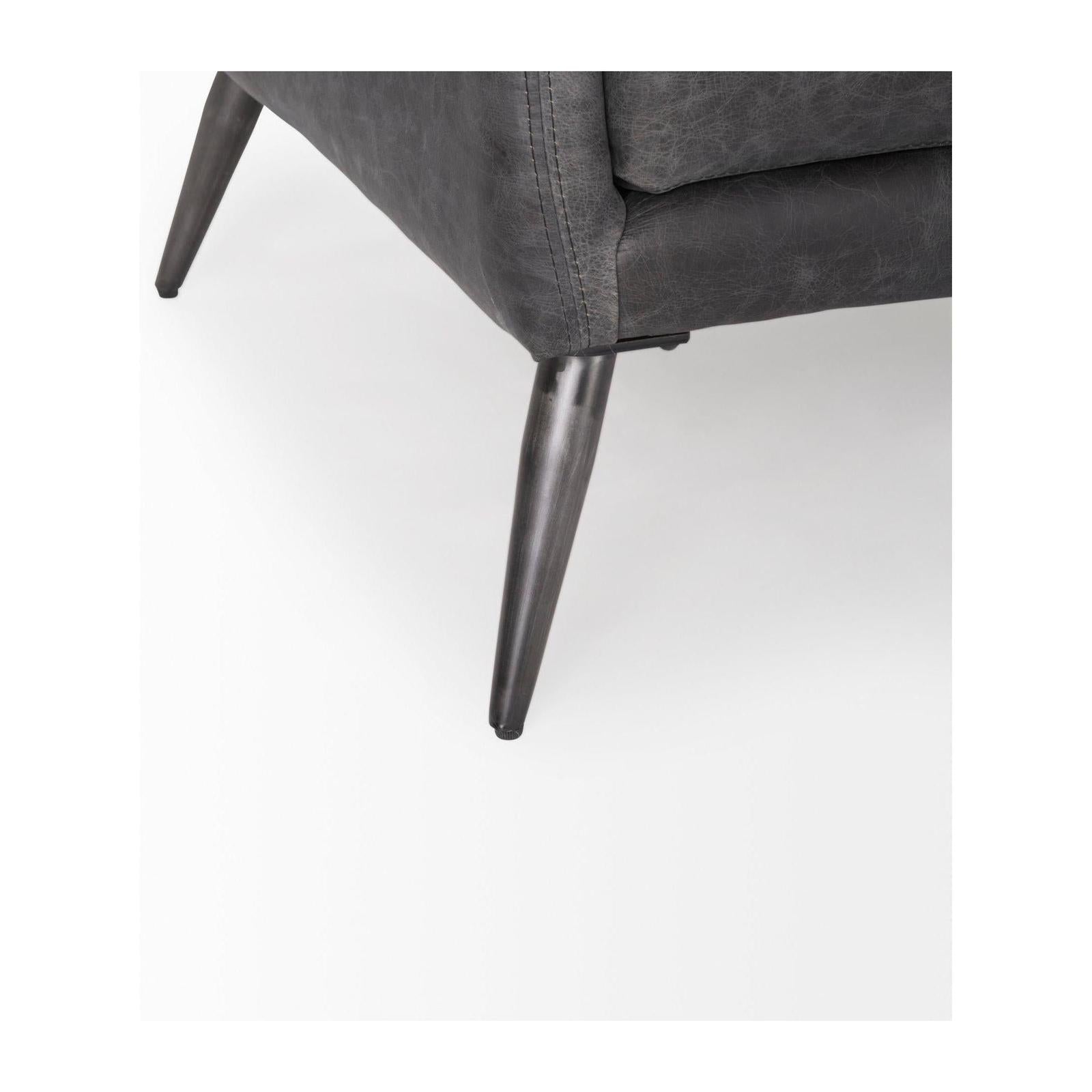 Mercana Cochrane Leather Three Seater Sofa