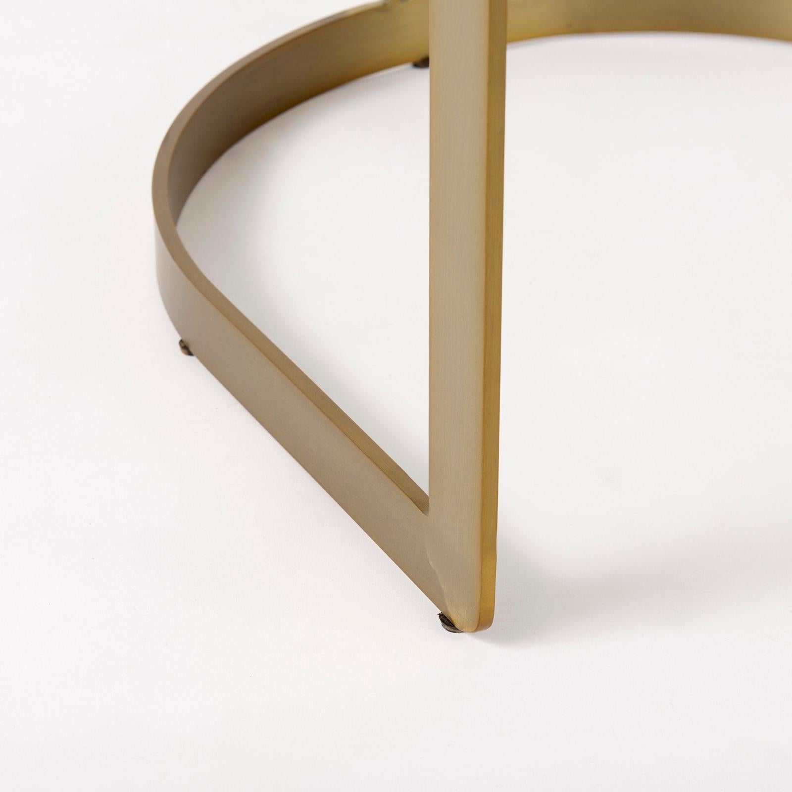 Mercana Hollyfield Gold Metal Base Bar Stool