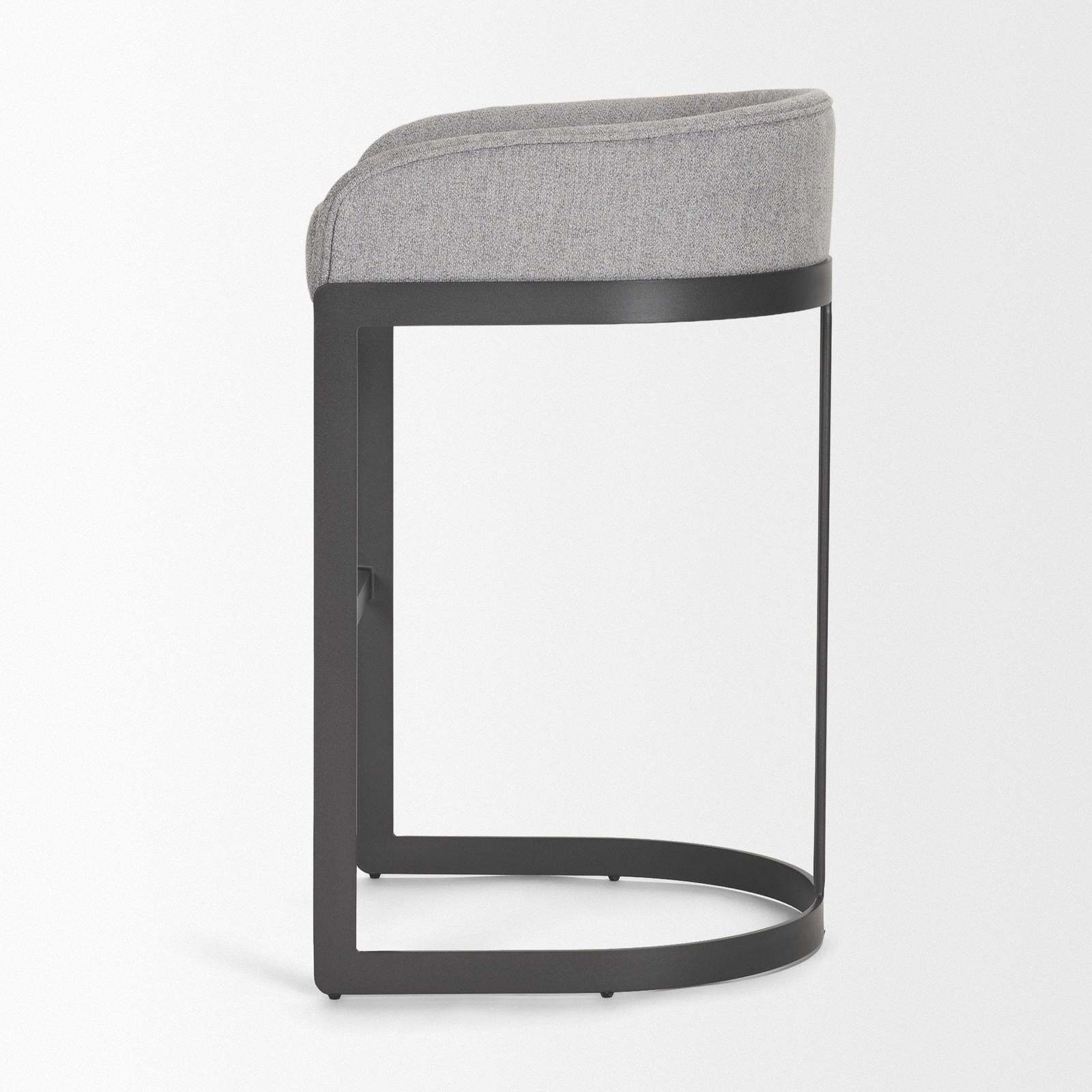 Mercana Hollyfield Gold Metal Base Bar Stool