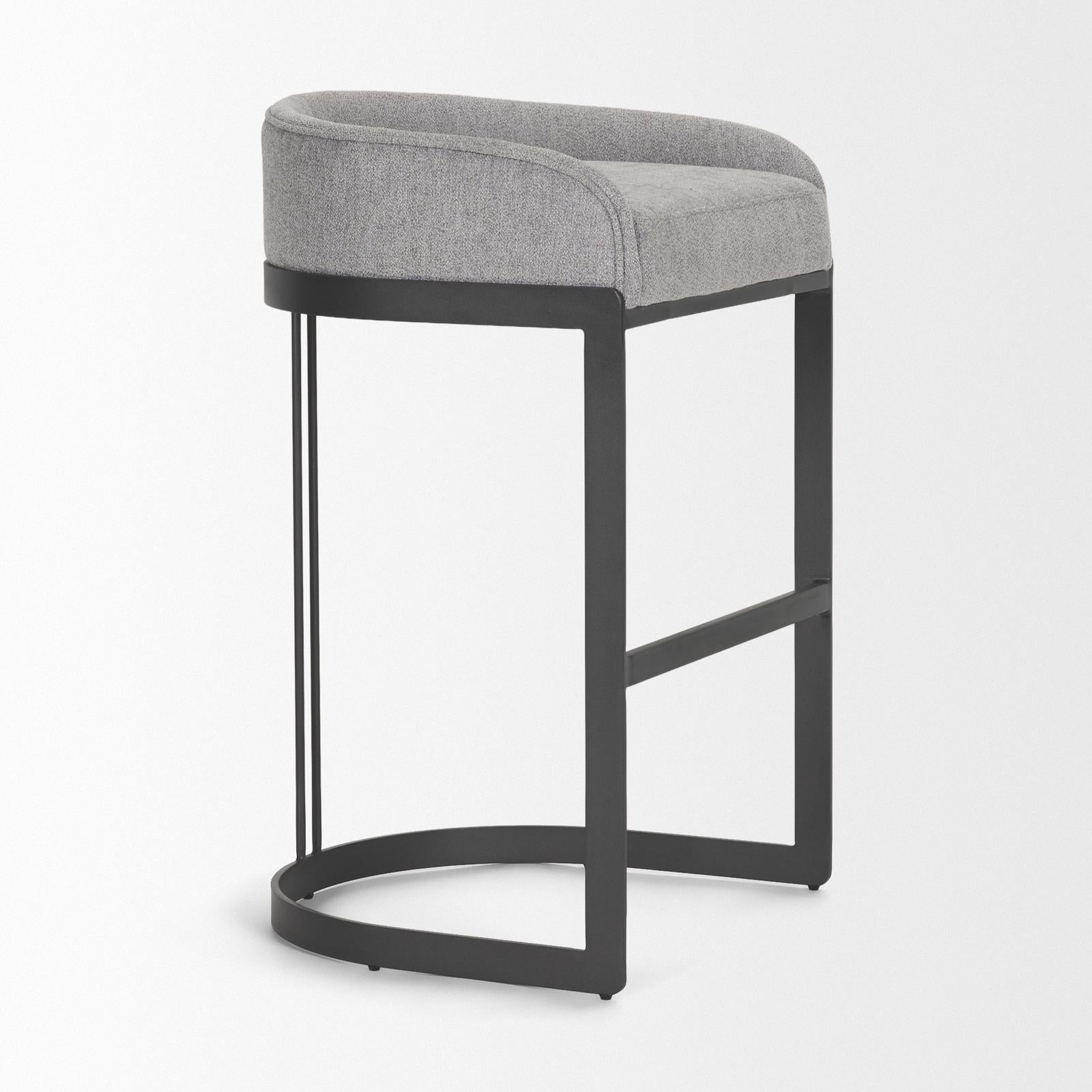 Mercana Hollyfield Gold Metal Base Bar Stool