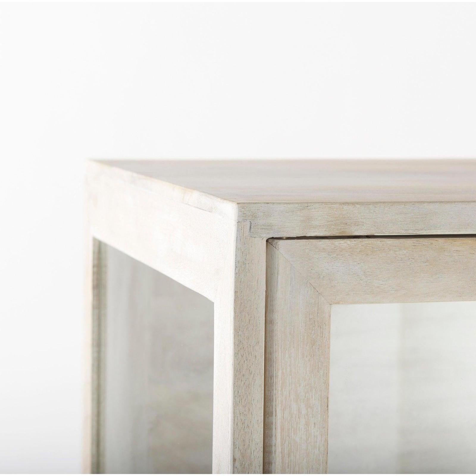 Mercana Arelius Wood Display Cabinet