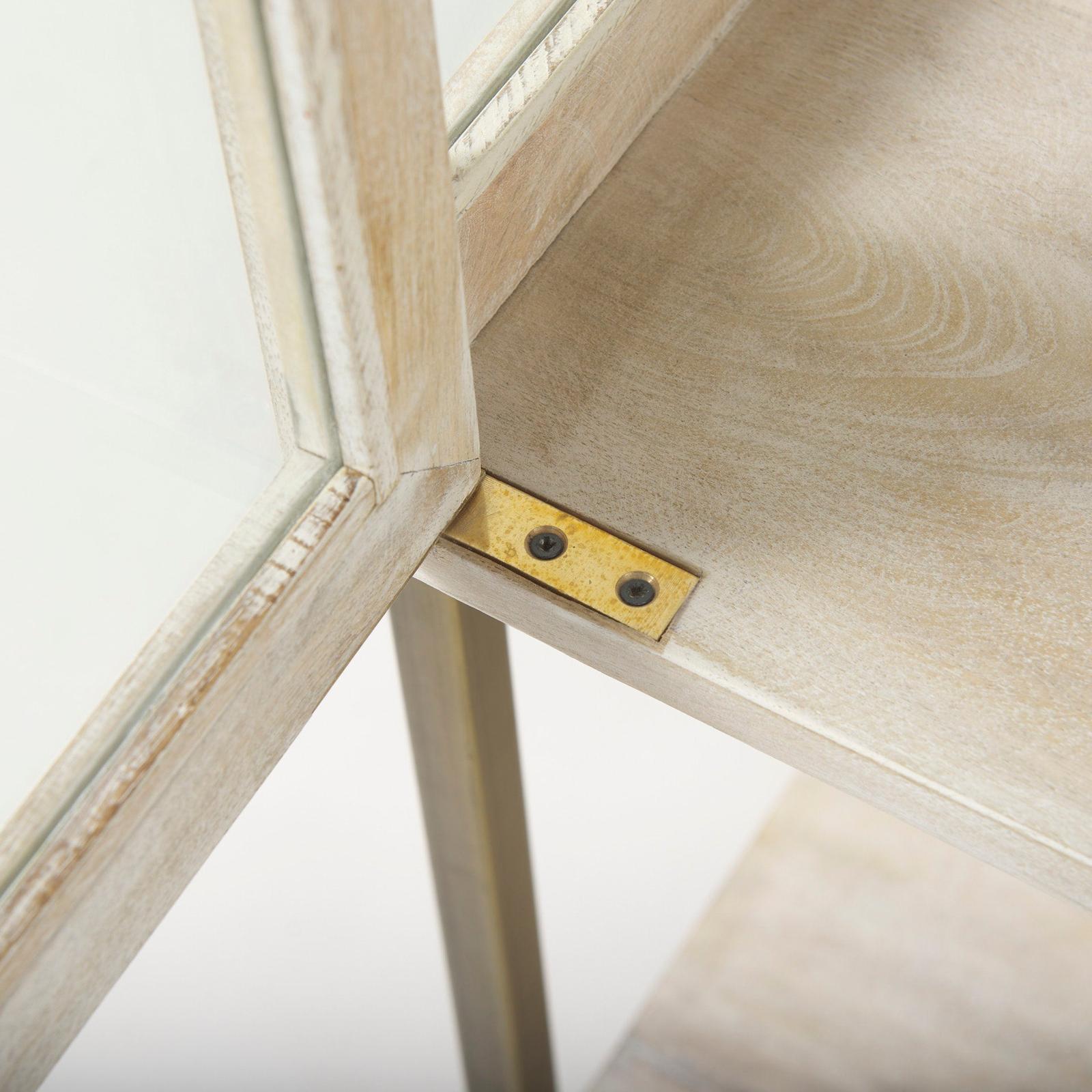 Mercana Arelius Wood Display Cabinet