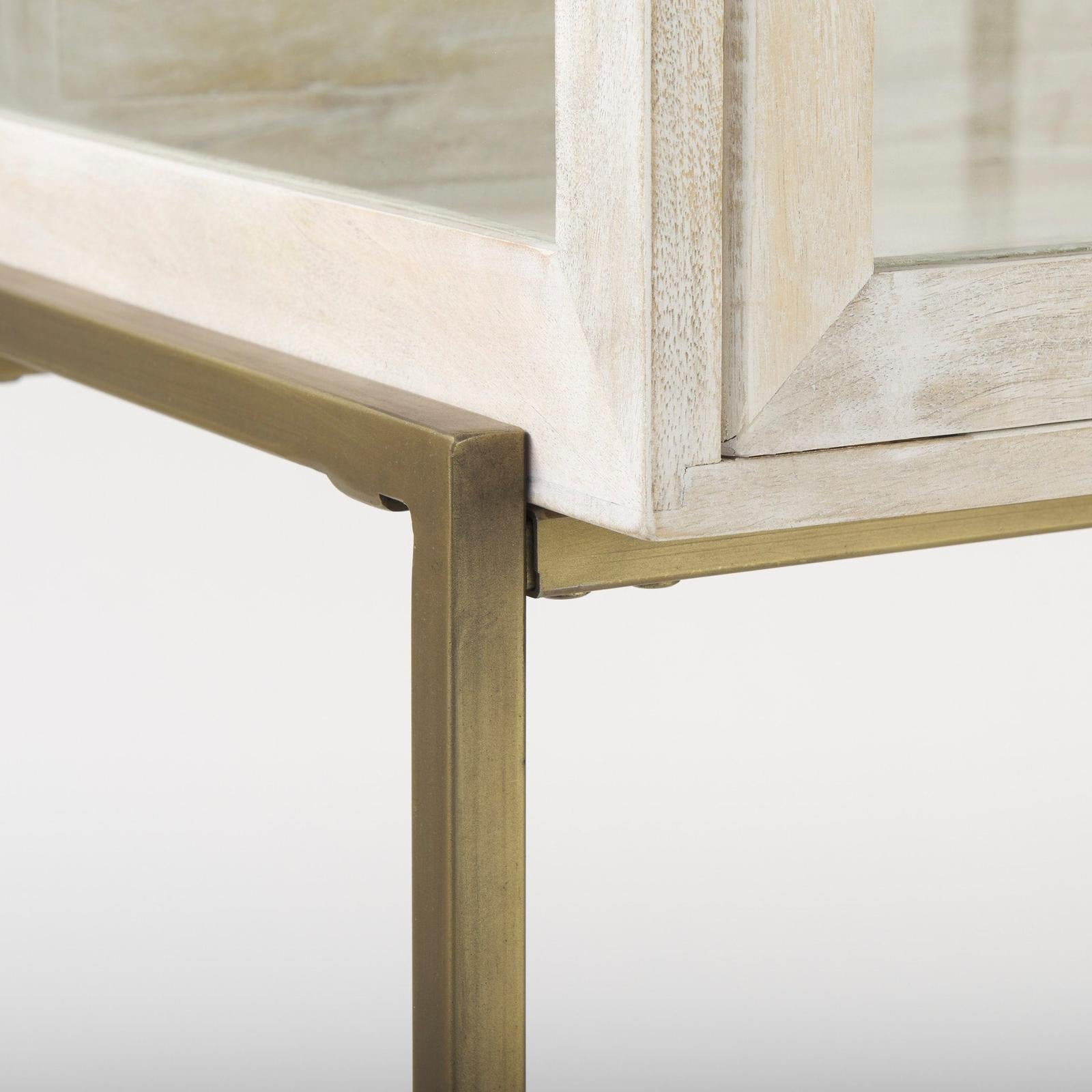 Mercana Arelius Wood Display Cabinet