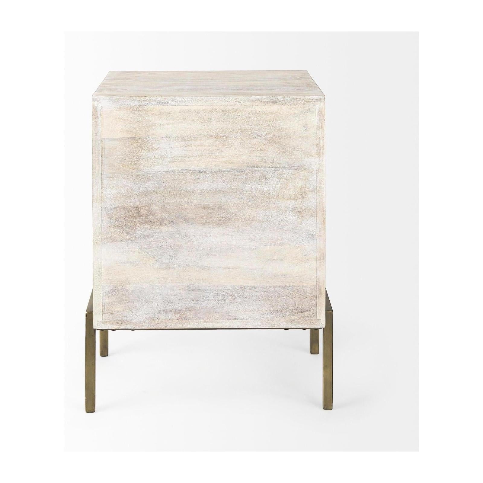 Mercana Arelius Wood End/Side Table