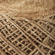 Mercana Allium Handwoven Wool Cylindrical Pouf