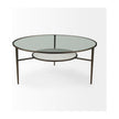 Mercana Felicity Marble Top W/Iron Frame Coffee Table Clearance