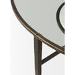 Mercana Felicity Marble Top W/Iron Frame Coffee Table Clearance