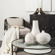 Mercana Felicity Marble Top W/Iron Frame Coffee Table Clearance