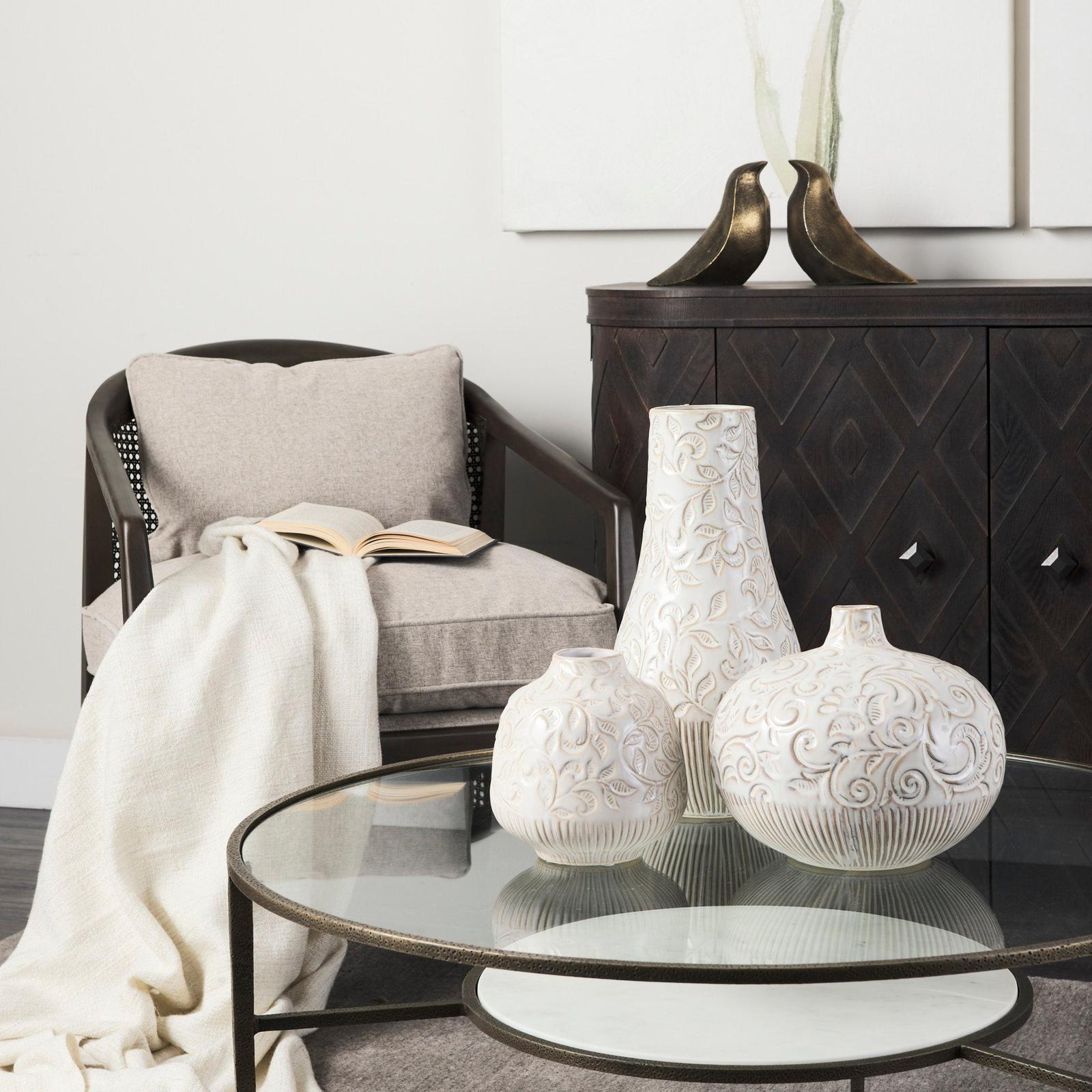 Mercana Felicity Marble Top W/Iron Frame Coffee Table Clearance