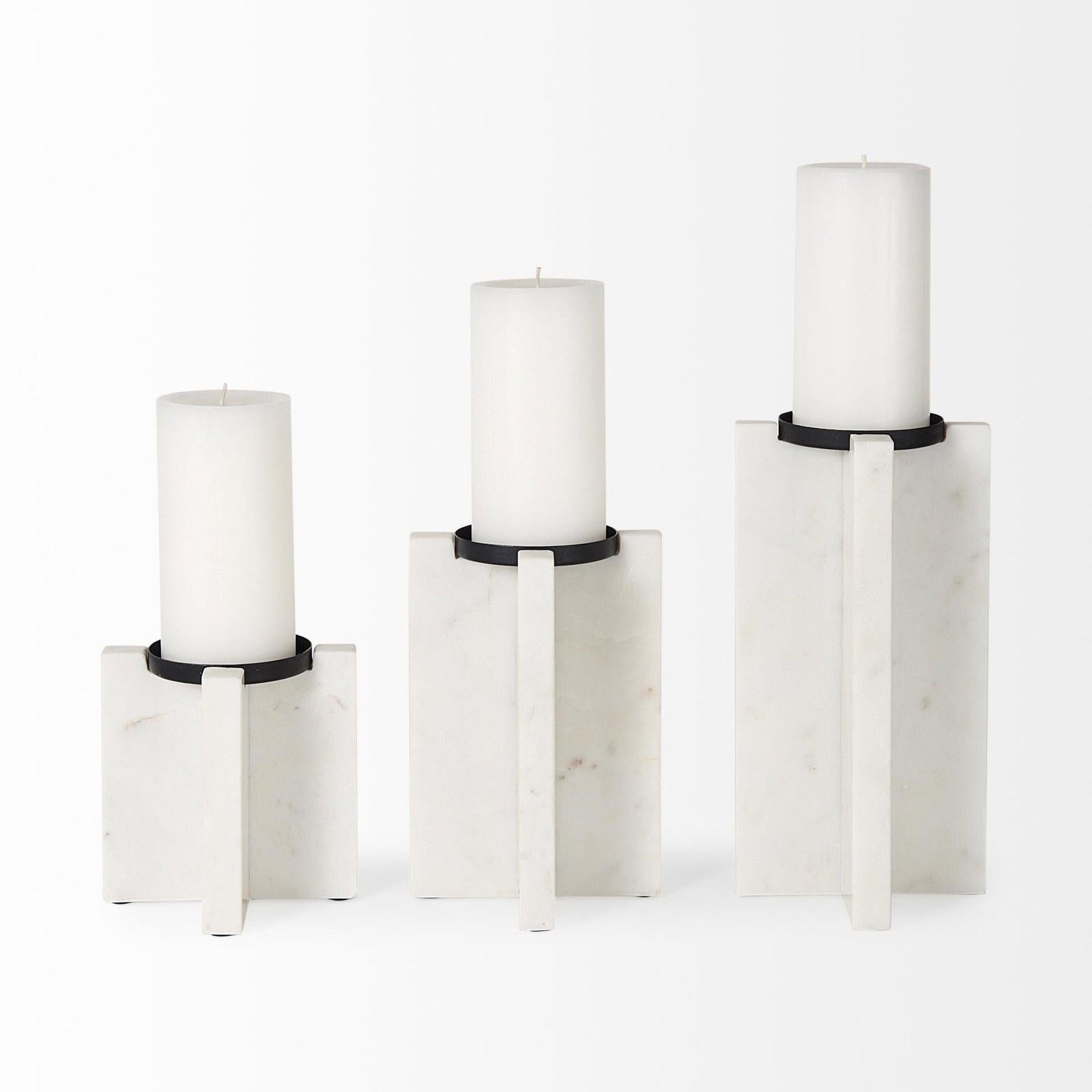 Mercana Sophia Marble Candle Holder