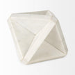 Mercana Sophia White Marble Decor Stand Clearance