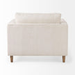 Mercana Loretta Cream Fabric Chair W/ Two Bolster Cushions Clearance