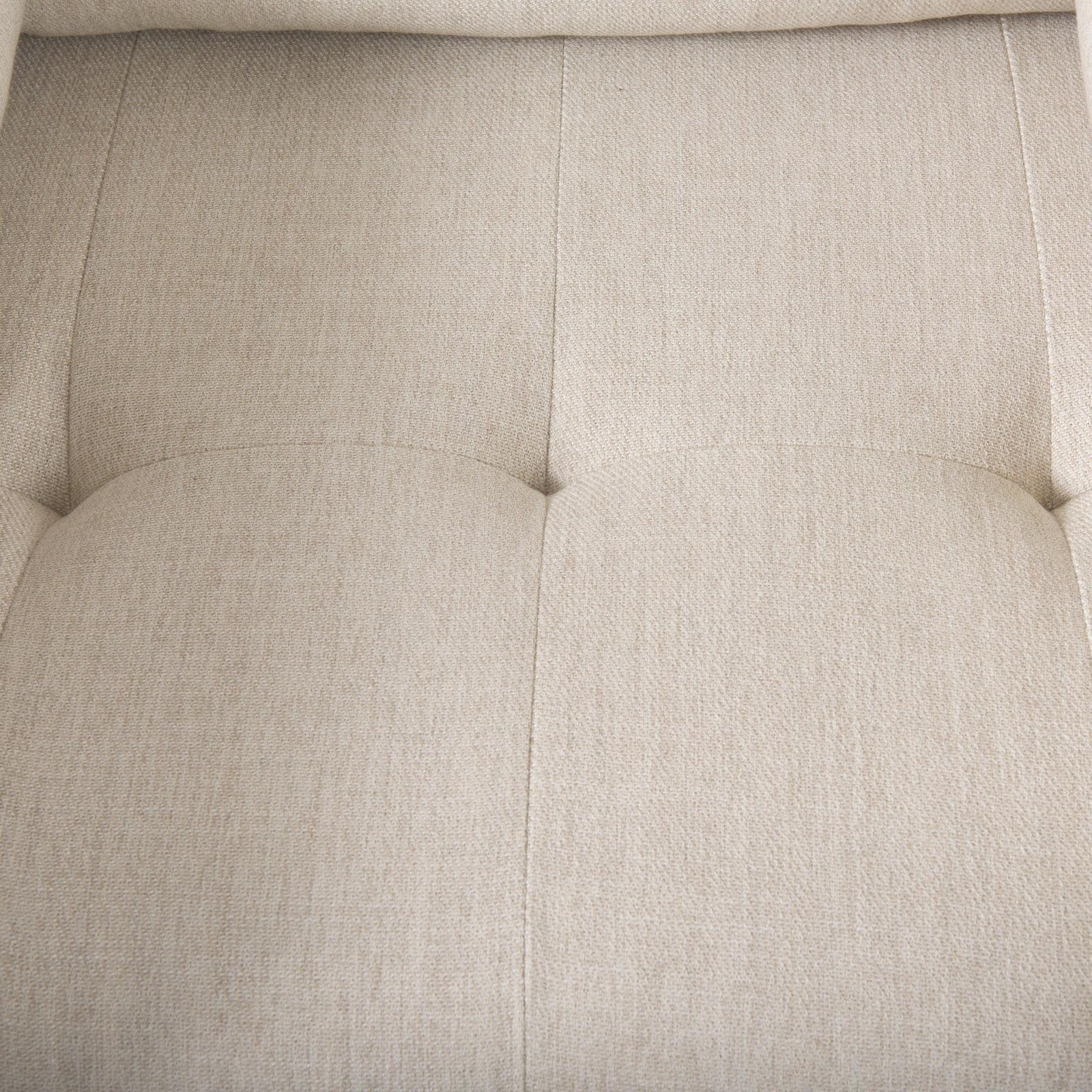 Mercana Loretta Cream Fabric Chair W/ Two Bolster Cushions Clearance