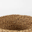 Mercana Morocco Brown Two Tone Water Hyacinth and Cornhusk Round Basket W/ Handles-Set of 3 Clearance