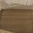 Mercana Bellisa Medium Brown Seagrass Rectangular Basket W/ Handles- Set of 2