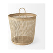 Mercana Bowie Medium Brown Seagrass Round Basket W/ Handles-Set of 3 Clearance