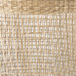Mercana Bowie Medium Brown Seagrass Round Basket W/ Handles-Set of 3 Clearance