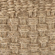 Mercana Emra Light Brown Seagrass Rectangular Basket W/ Handles-Set of 3