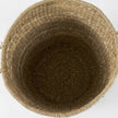 Mercana Bradley Light Brown W/Striped Seagrass Basket W/ Handles- Set of 2 Clearance