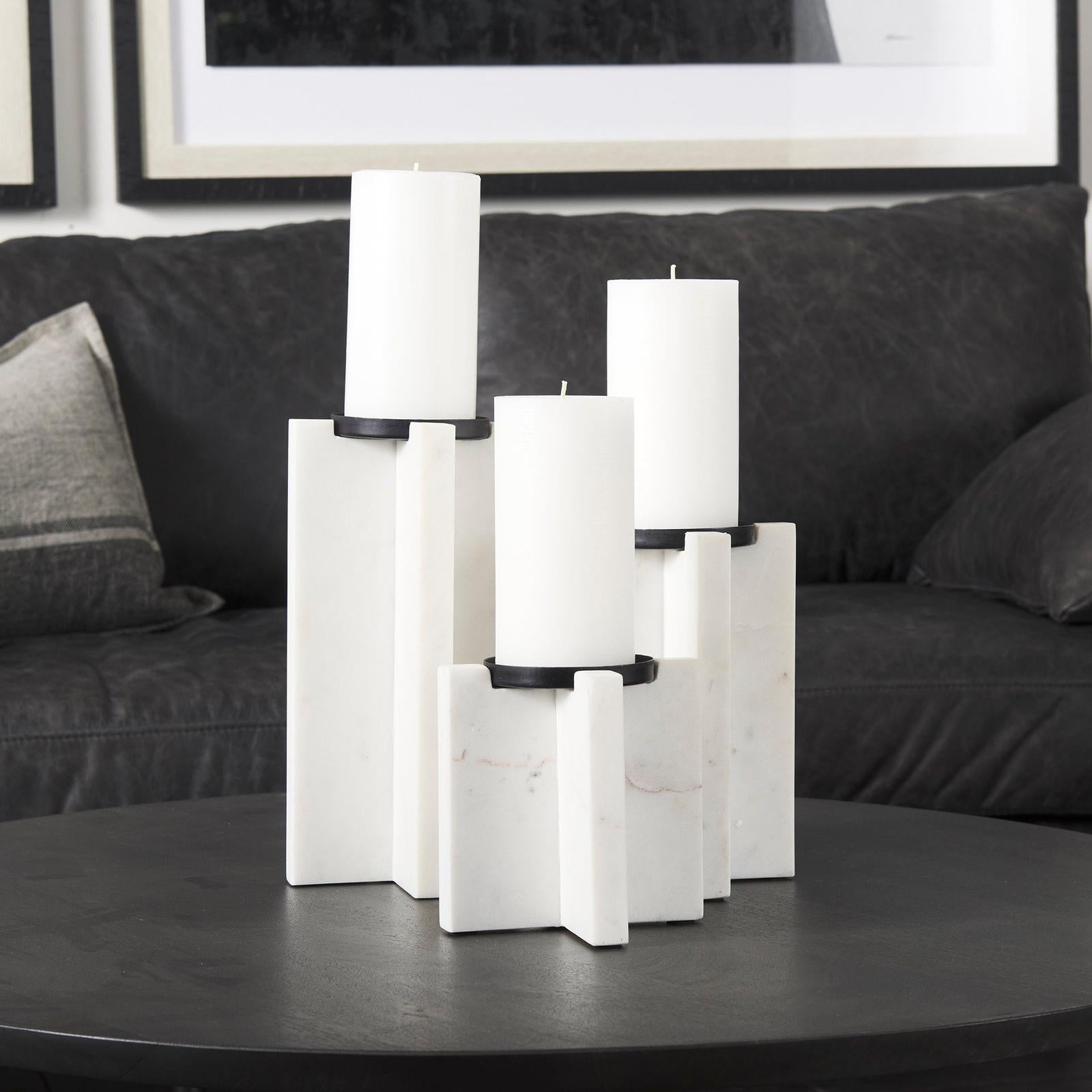 Mercana Sophia Marble Candle Holder
