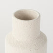 Mercana Salar Cream Crackled Ceramic Vase