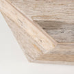 Mercana Esagono Octagonal Reclaimed Wood Coffee Table w/ Storage