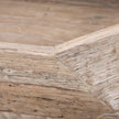 Mercana Esagono Octagonal Reclaimed Wood Coffee Table w/ Storage