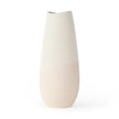 Mercana Salar Cream Crackled Ceramic Vase