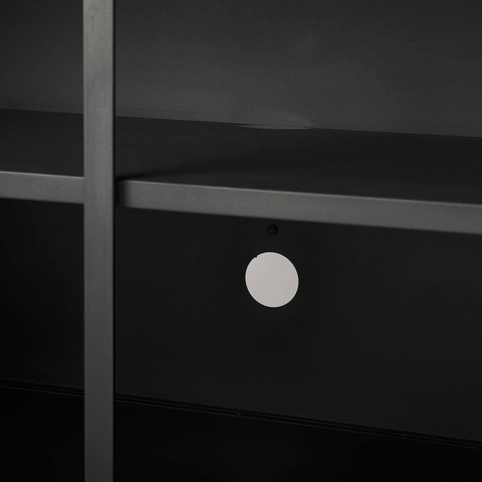 Mercana Roxdale Acid Wash Metal Sideboard