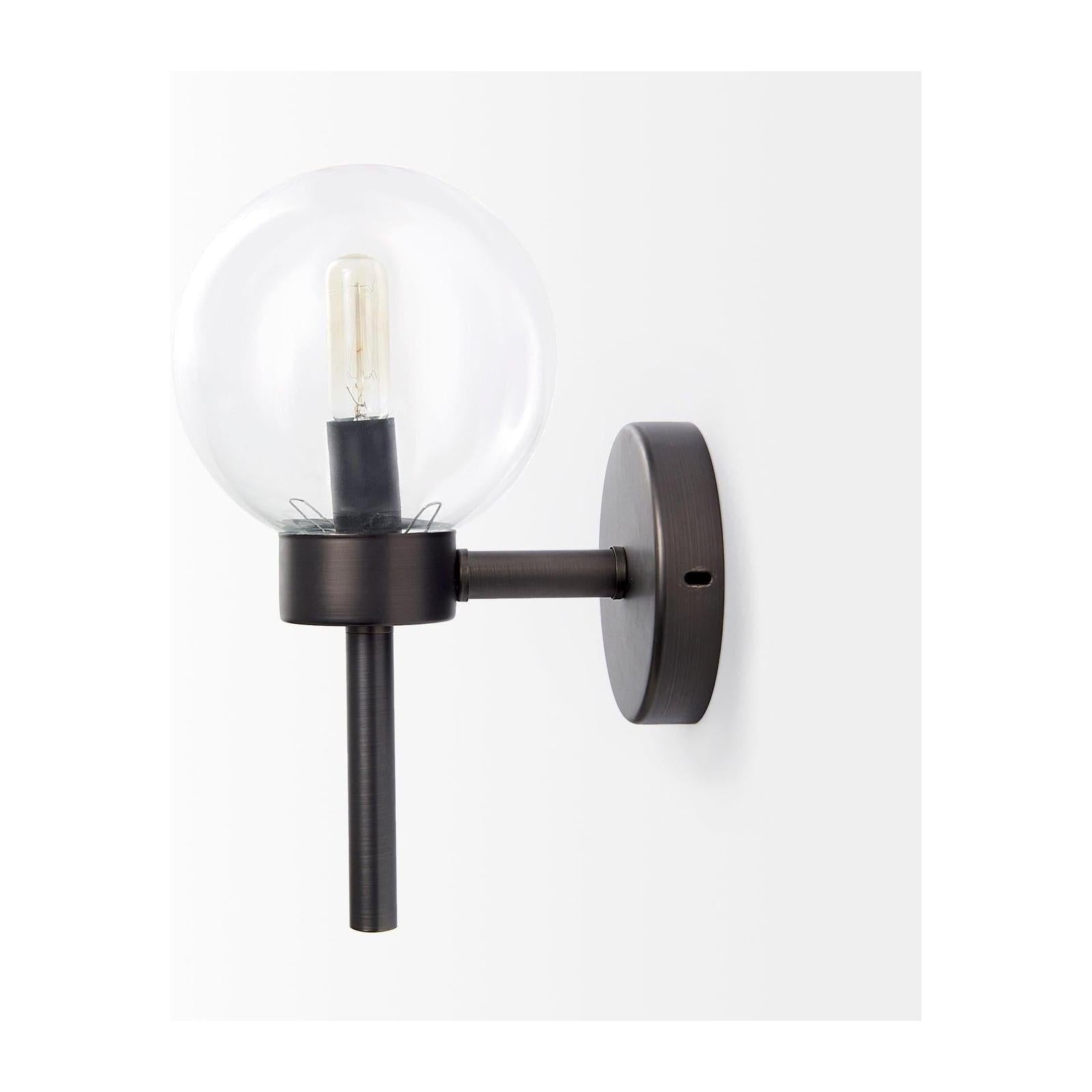 Mercana Boltern Glass Globe Wall Sconce Clearance