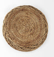Mercana Allium Handwoven Wool Cylindrical Pouf