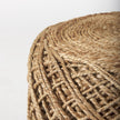 Mercana Allium Handwoven Wool Cylindrical Pouf