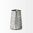 Mercana Serena Small Gray/White Textured Metal Jug Clearance