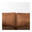 Mercana Brooks Three Seater Sofa W/ Medium Brown Wooden Legs