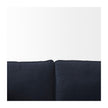 Mercana Brooks Three Seater Sofa W/ Medium Brown Wooden Legs