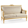Jonathan Charles Versailles Gold Leaf Two-Seater Sofa ( 495426-GIL-F200 )