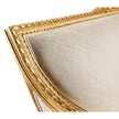 Jonathan Charles Versailles Gold Leaf Two-Seater Sofa ( 495426-GIL-F200 )