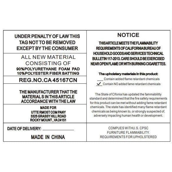 Uttermost Dialogue Poof Ottoman