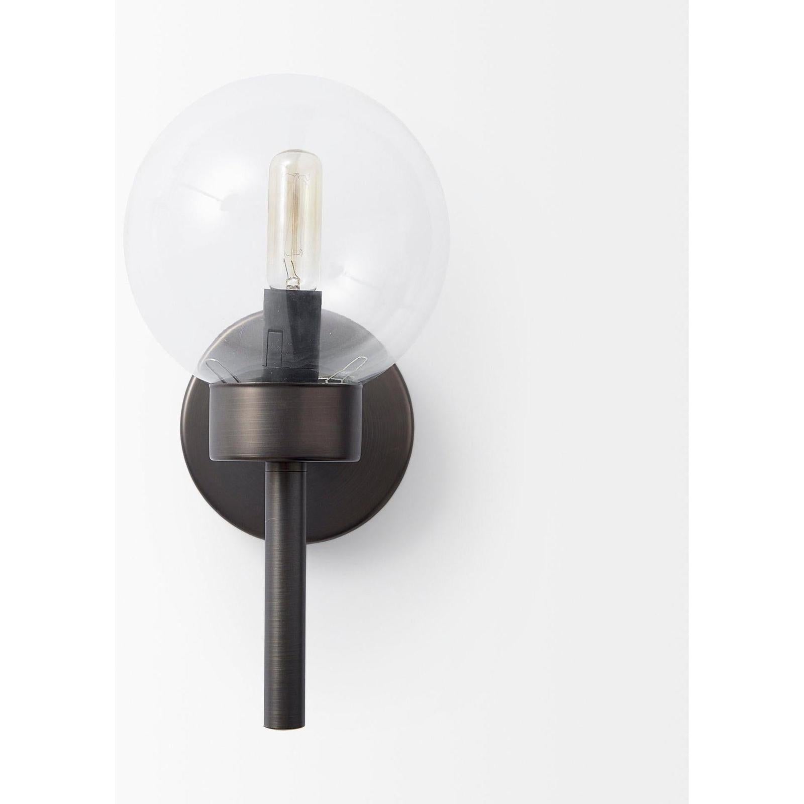 Mercana Boltern Glass Globe Wall Sconce Clearance