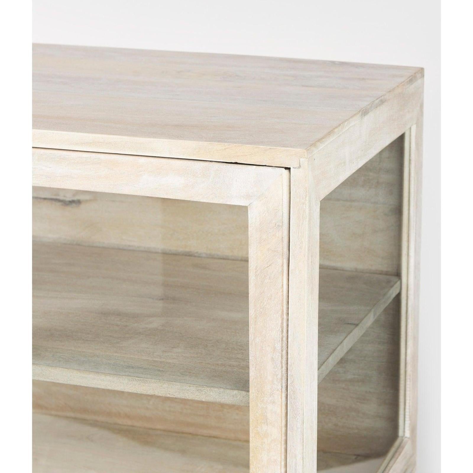 Mercana Arelius Glass Doors Accent Cabinet