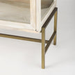 Mercana Arelius Glass Doors Accent Cabinet