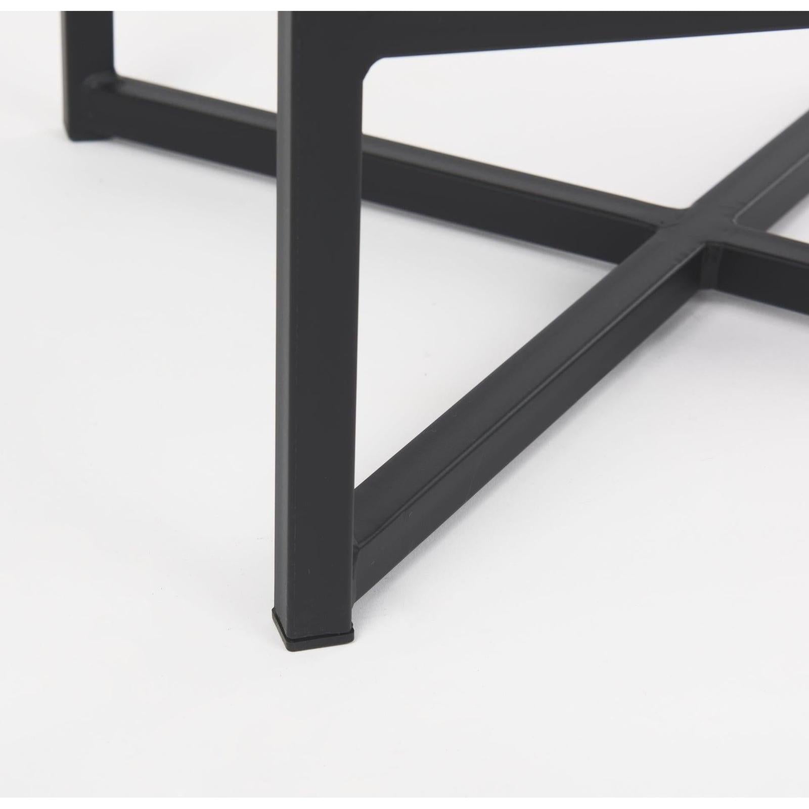 Mercana Frodo Gray Fabric Seat W/Black Iron Frame Counter Stool Clearance