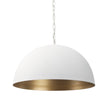 Mercana Juniper Round White Dome Pendant Light