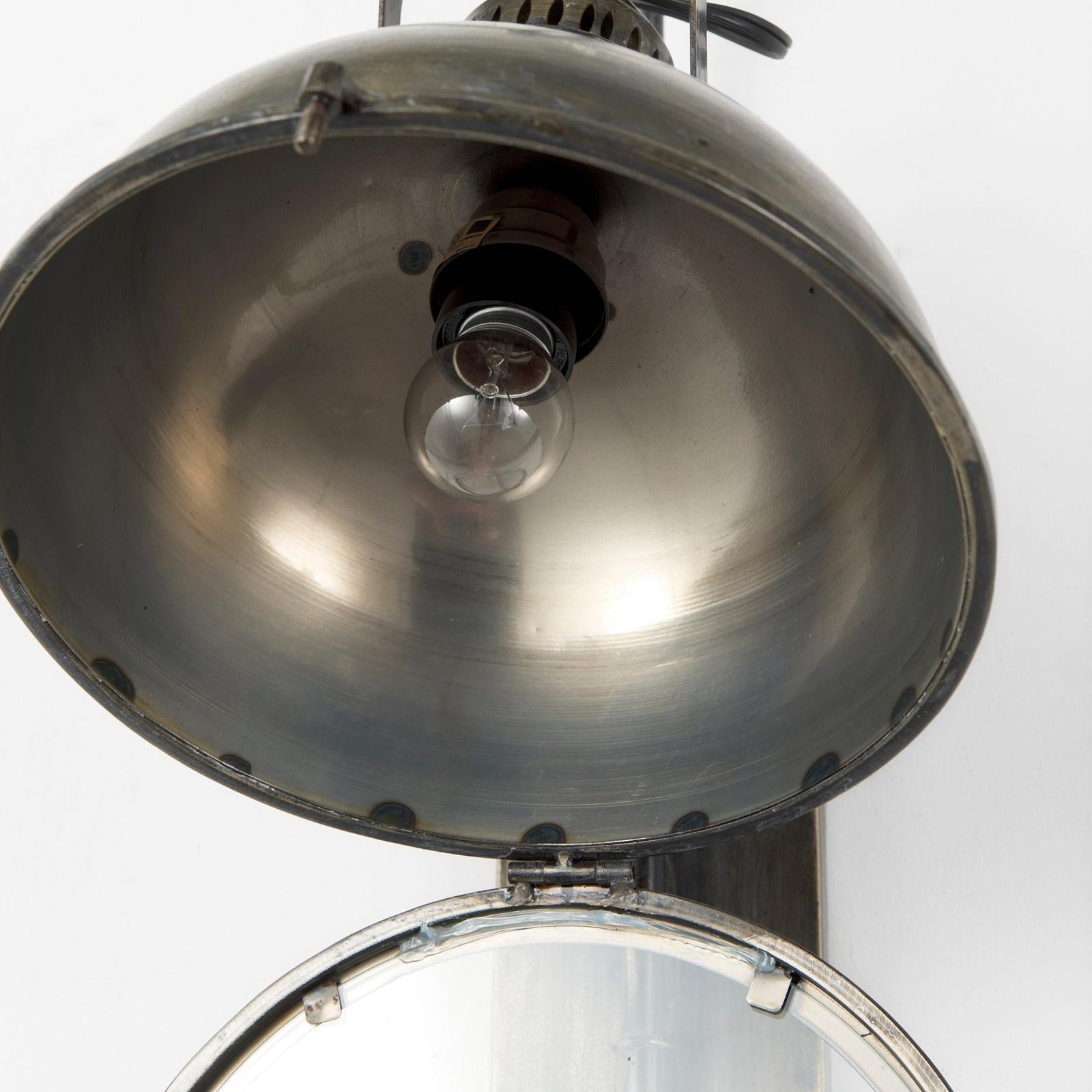 Mercana Tazb Metal Conical Shade Wall Sconce