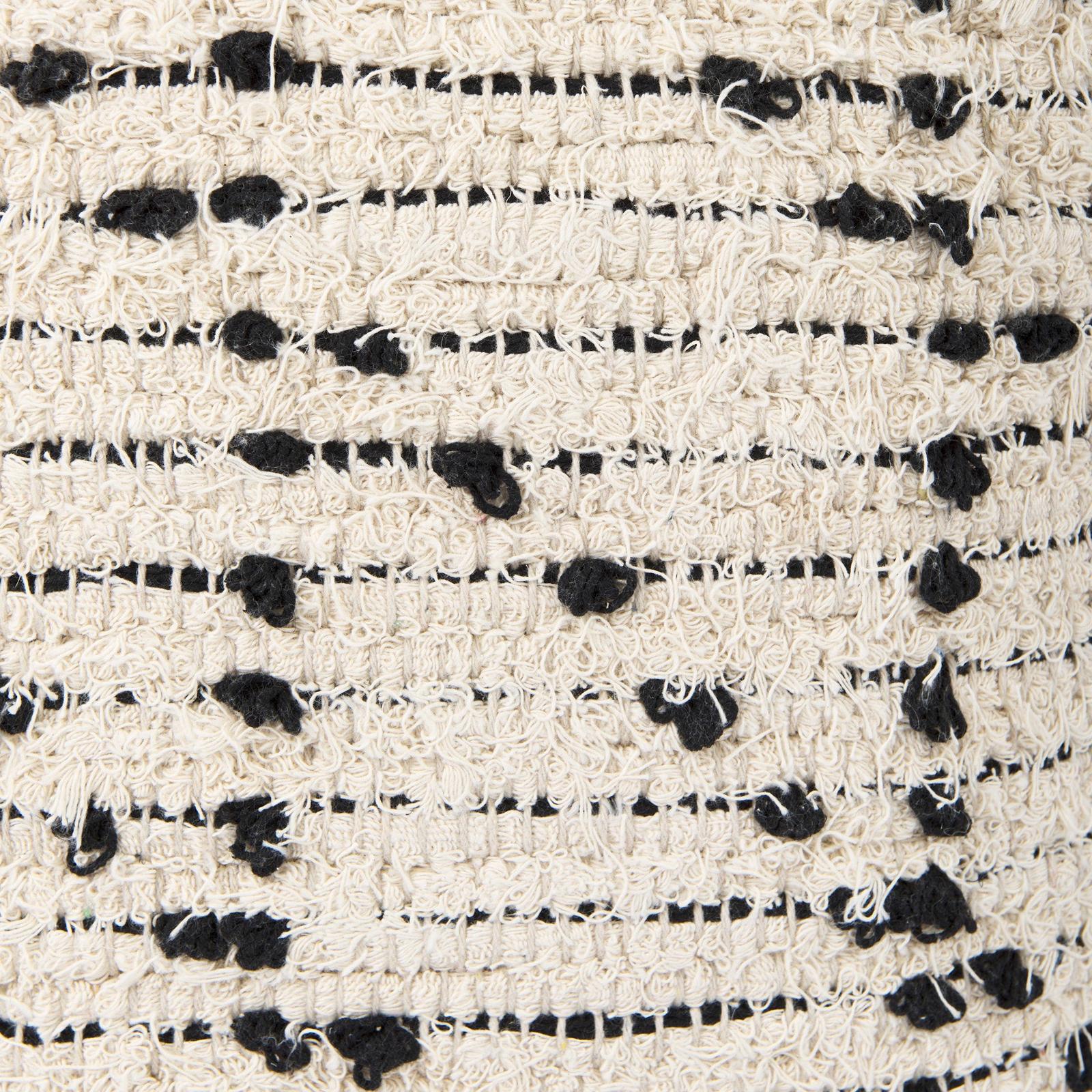 Mercana Aarohi Cotton Patterned Pouf