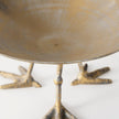 Mercana Chadwick Gold Metal Webbed Feet Bowl