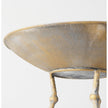 Mercana Chadwick Gold Metal Webbed Feet Bowl