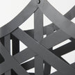 Mercana Tyrell Black Iron Metal Baskets-Set of 2
