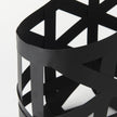 Mercana Tyrell Black Iron Metal Baskets-Set of 2