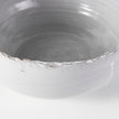 Mercana Larsen White Ceramic Large Decorative Bowl